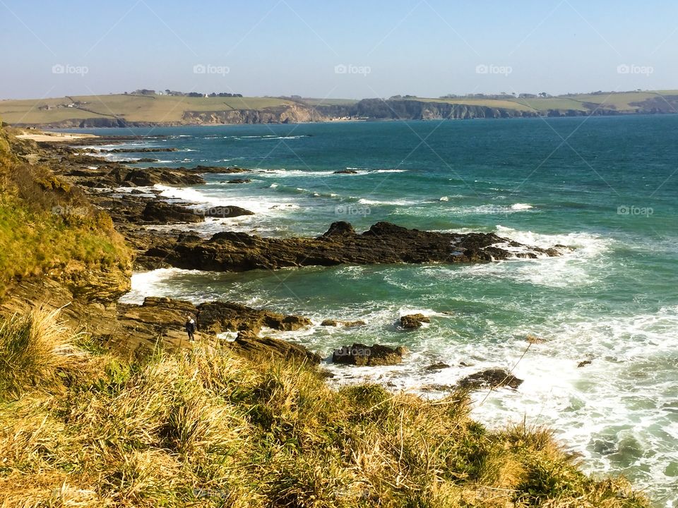 Cornish coast