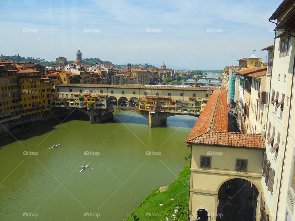 Ponte Vecchio bridge in Florence