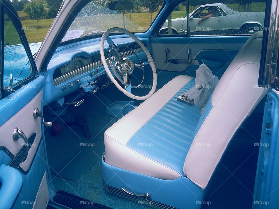 1954 plymouth belvidere coupe interior