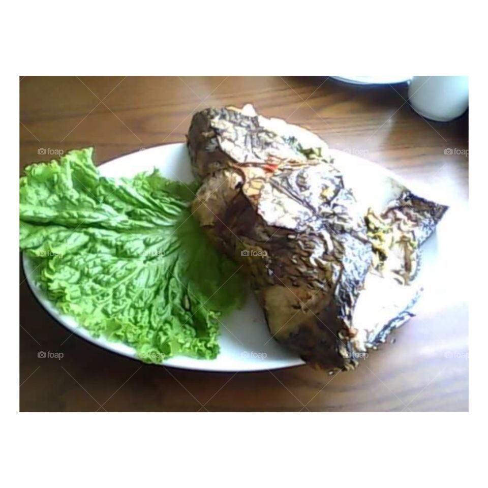 Taiwan famous food -Baked fish纸包烤鱼