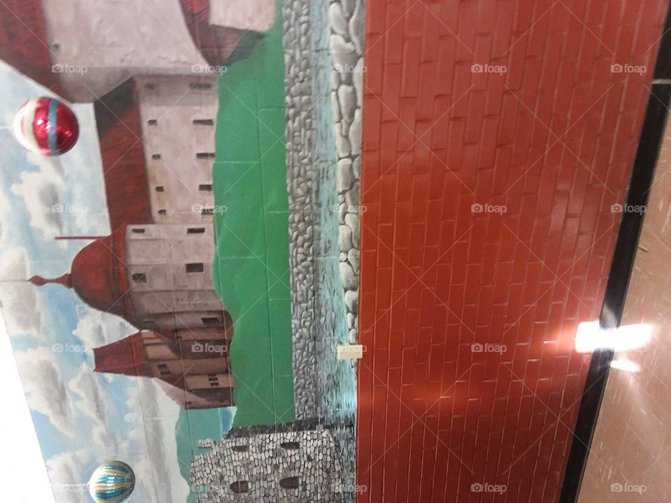 side un normal shot vertical wall