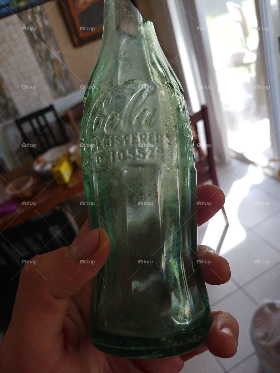 ::Old Coca-Cola bottle my mother found buried in her backyard::
