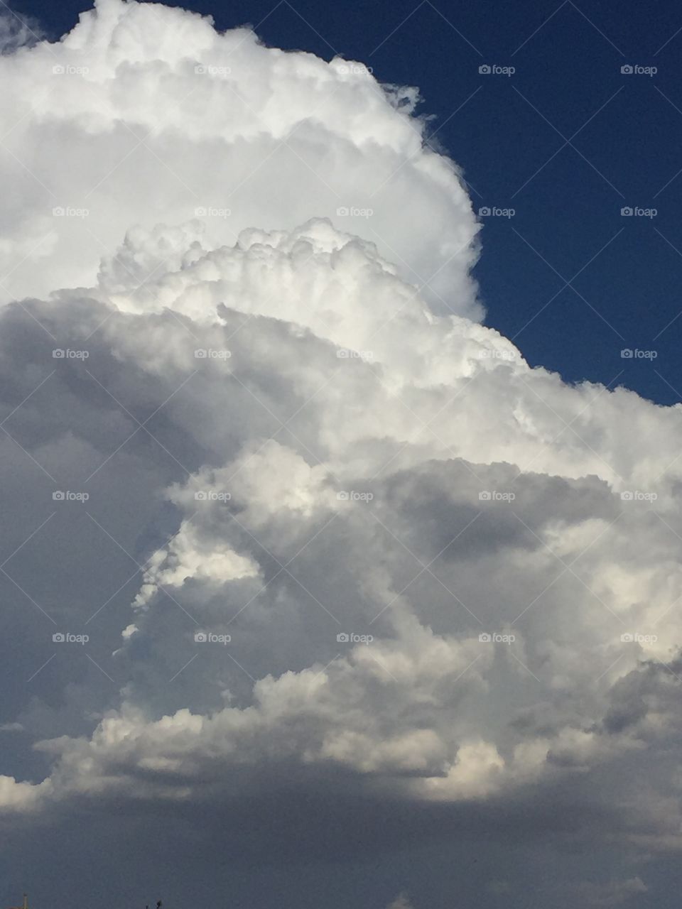 clouds close up