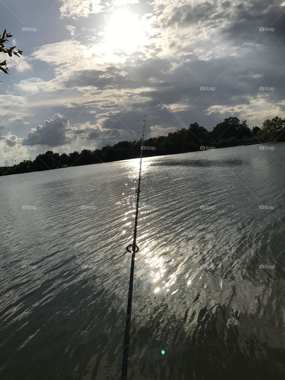 Fishing @ Buffalo Run Park in Missouri City, TX.... no bites but got a great tan 😂