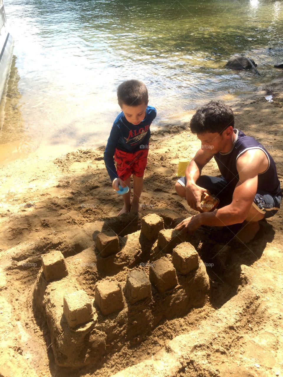 Sandcastle Building 
