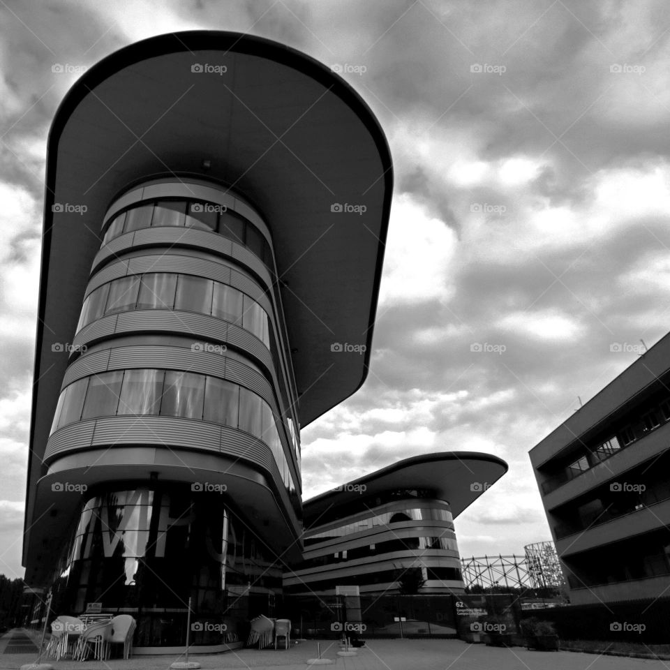 Geometries in Turin - Campus Einaudi - Black & White