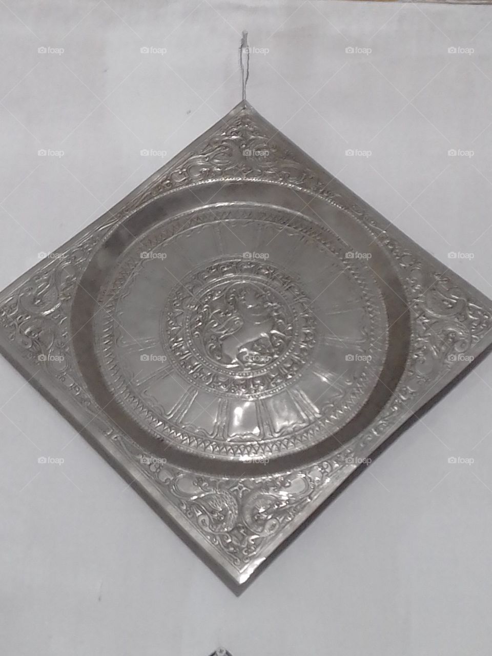 Silver Wall Design..