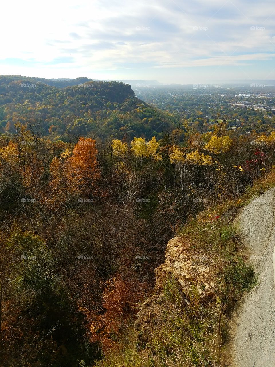 Fall on a Cliff