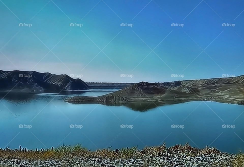 Armenia,
  Azat Reservoir, built on the Azat River