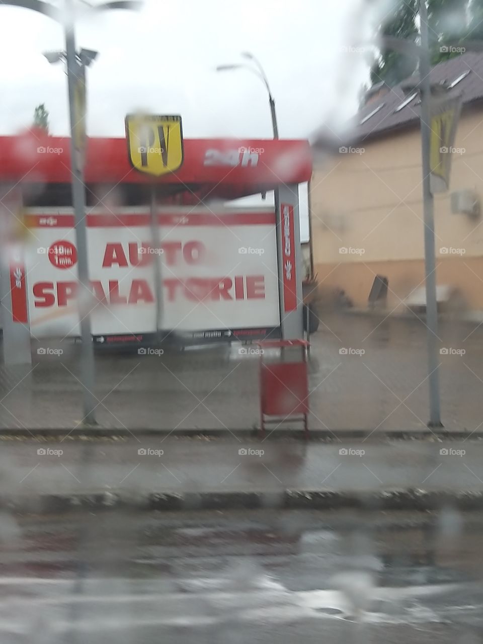 it's raining outside