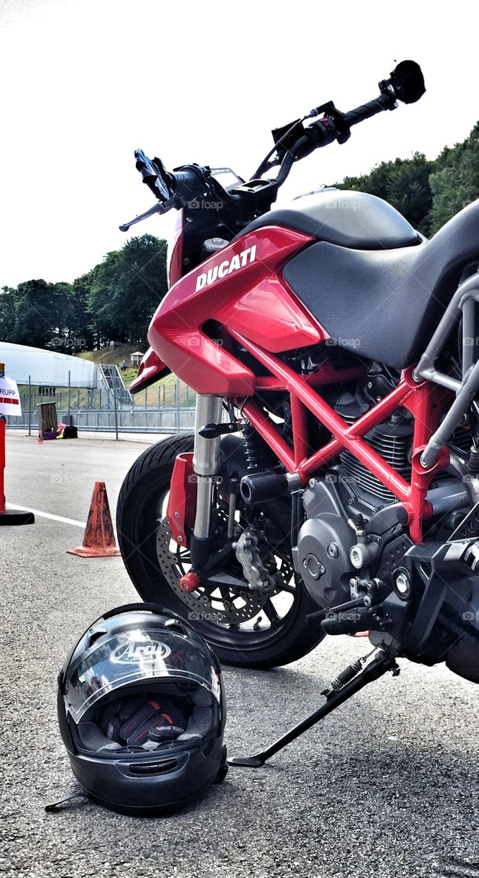 Day on the racing track 