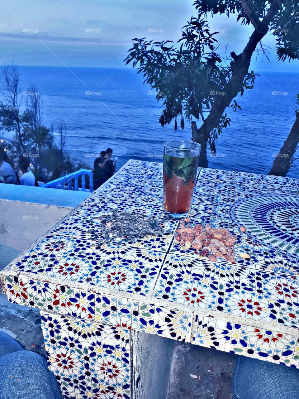 cafe hafa Tangier