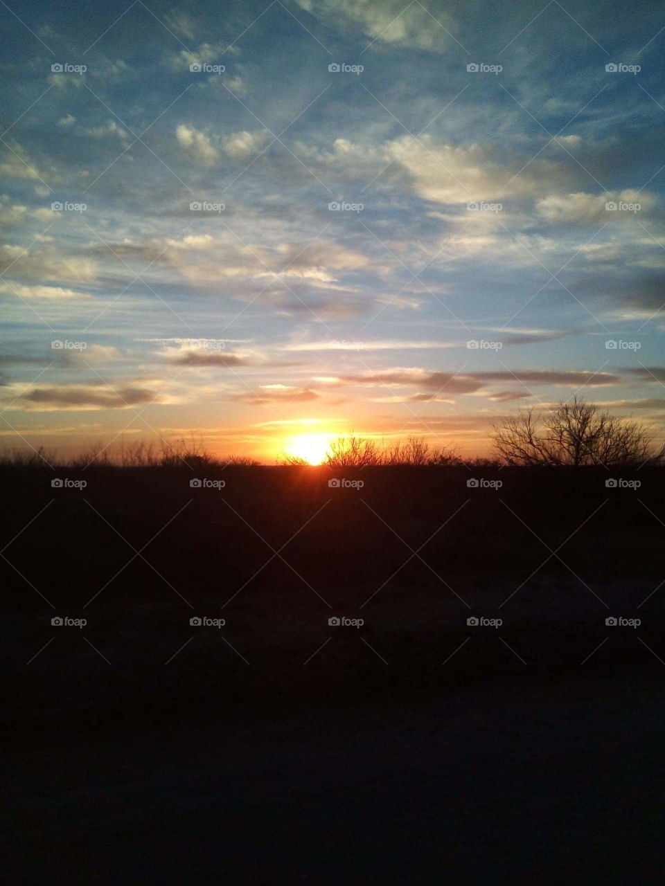 Sunset, Sun, Dawn, Landscape, Evening