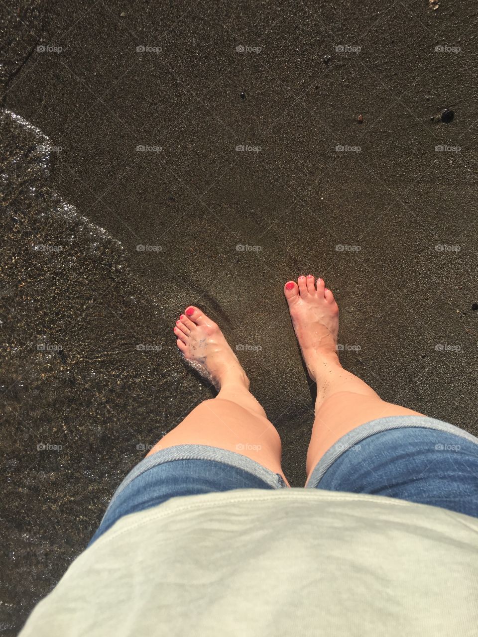 Feet In the sand