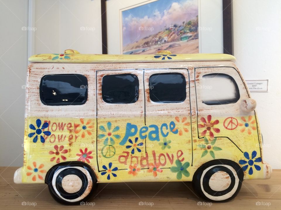 VW Hippie  toy van 