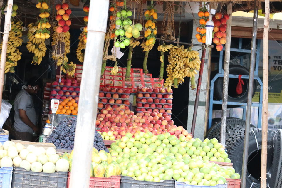 fruit stall