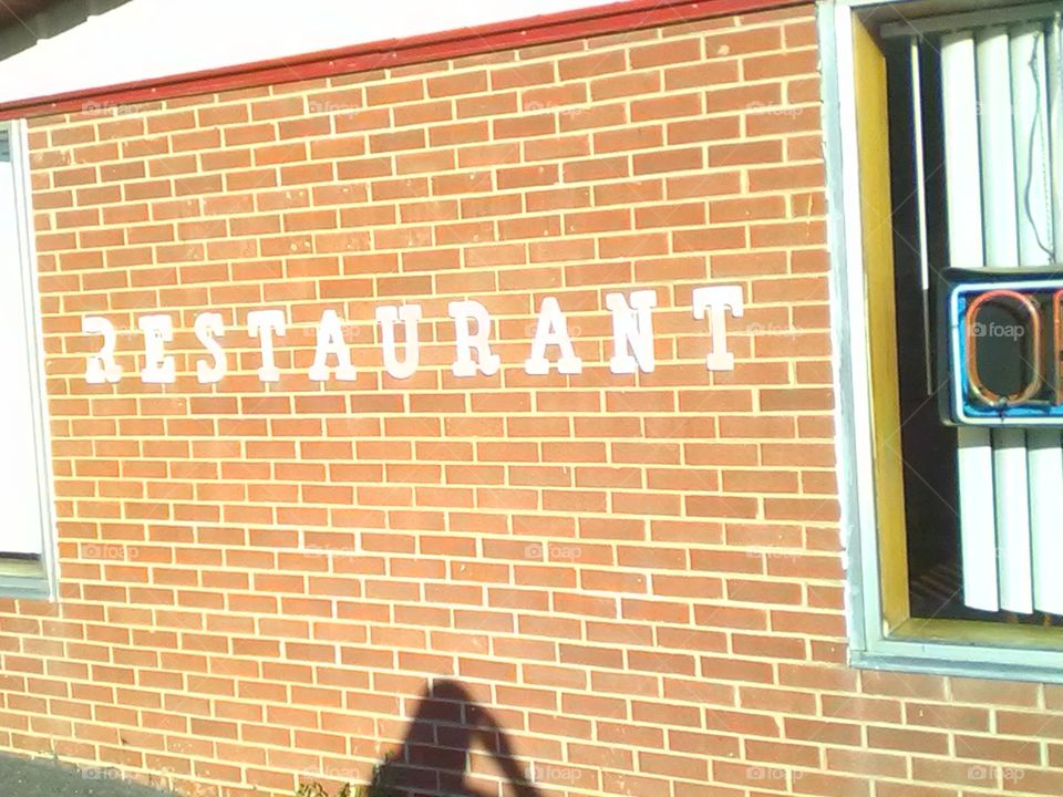 restaurant sign