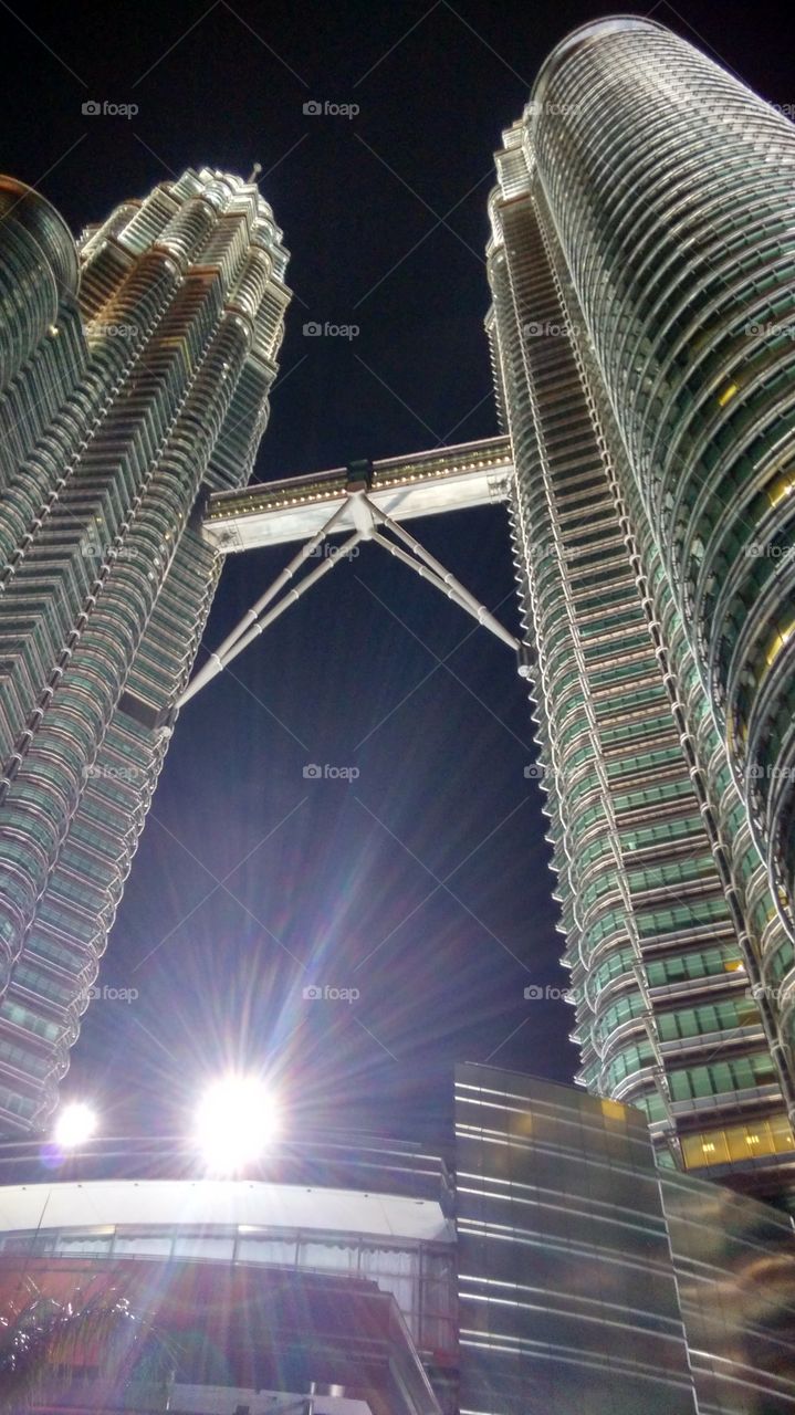 KLCC Twin Tower The night before New Year