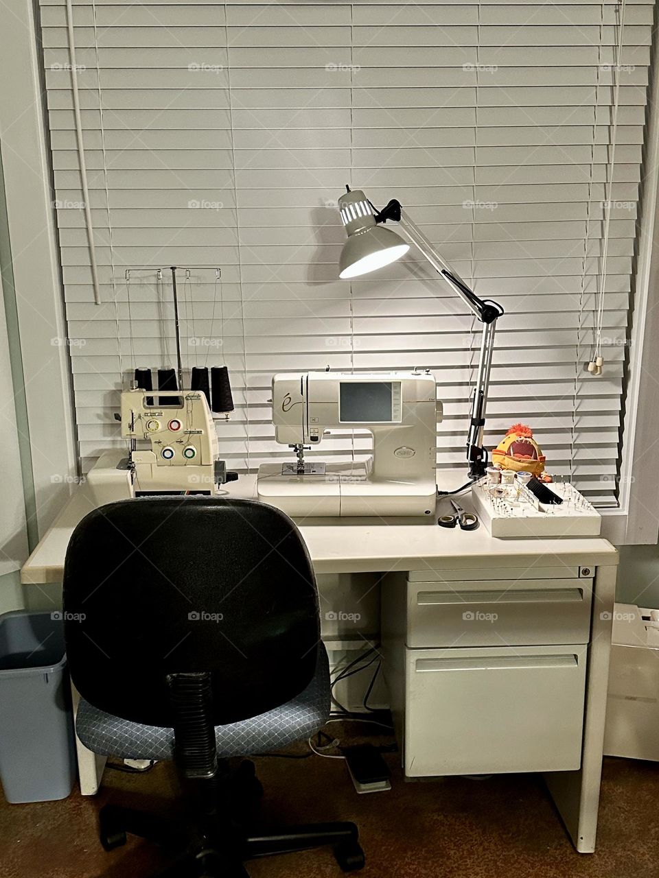 Custom Sewing - A Desk Where You Work, Learn, or Create - My workspace is my happy place. It’s where I can be myself and be surrounded by the things I love.