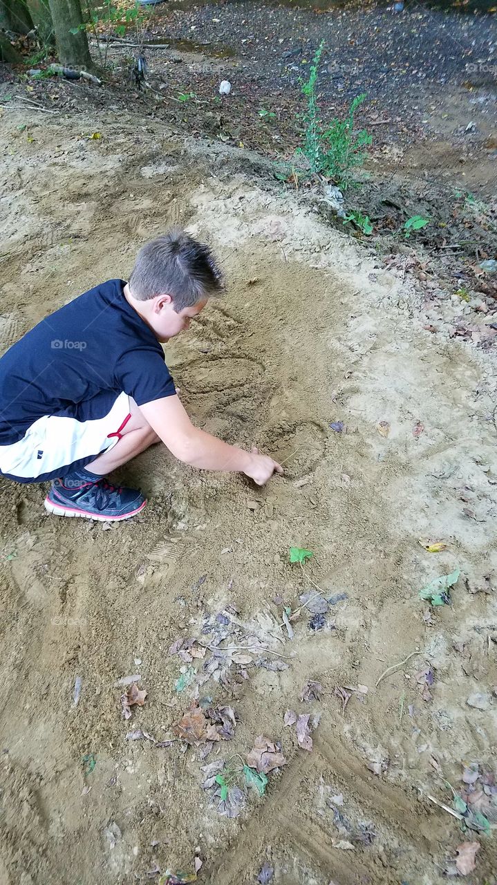 Foap in Sand