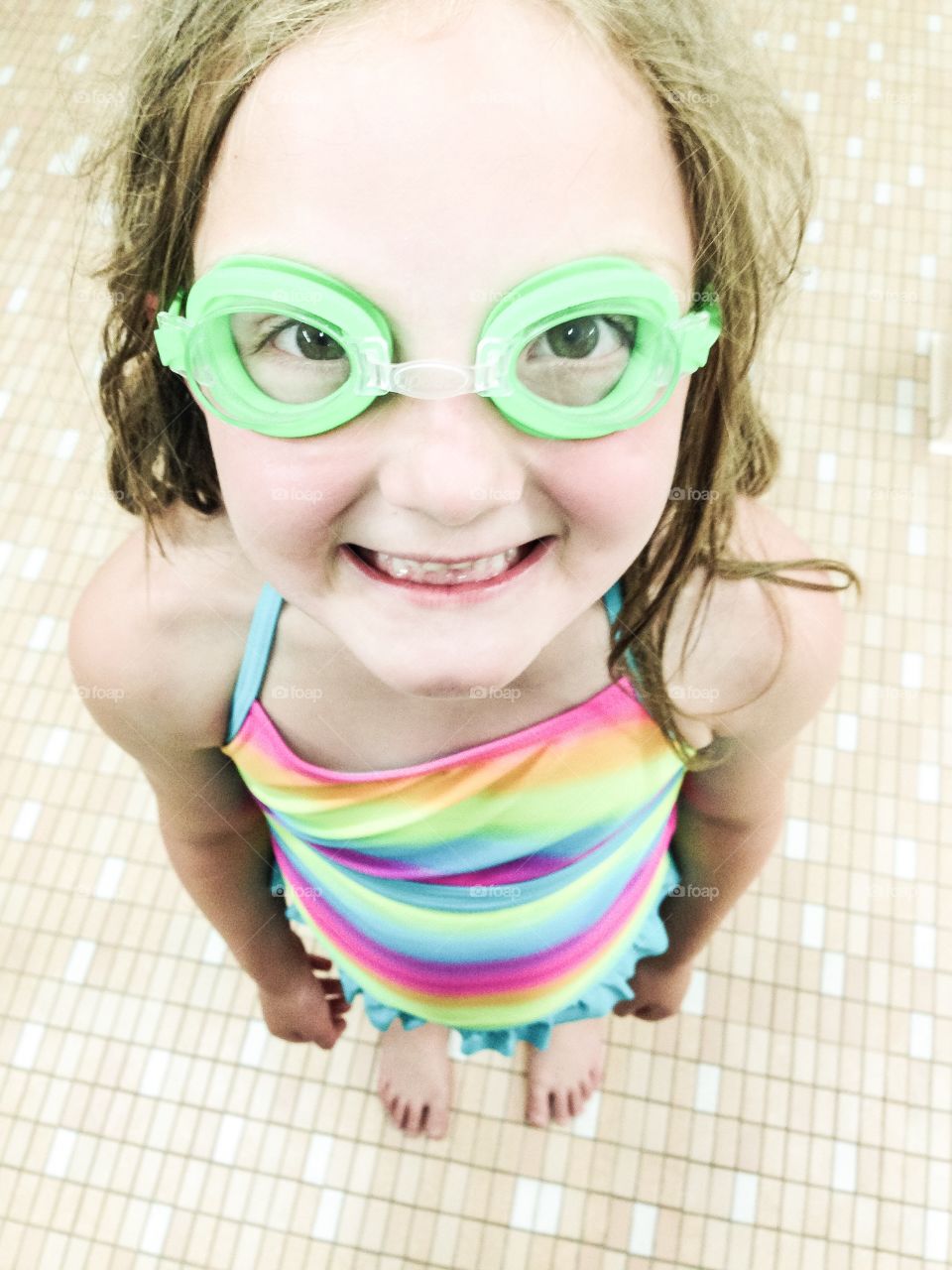 Ready for swim lessons 