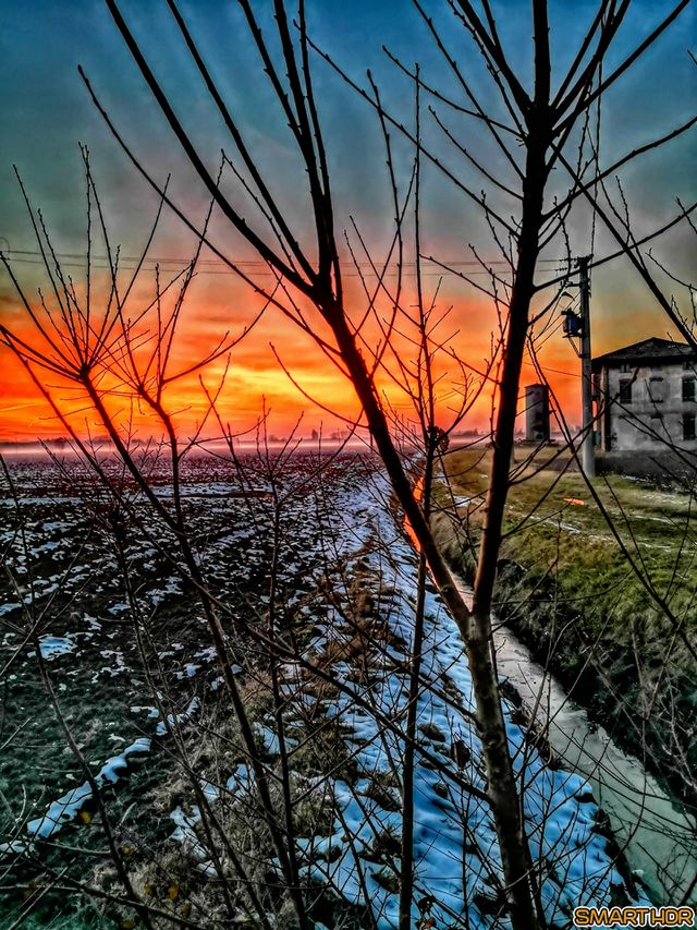 Winter Sunset