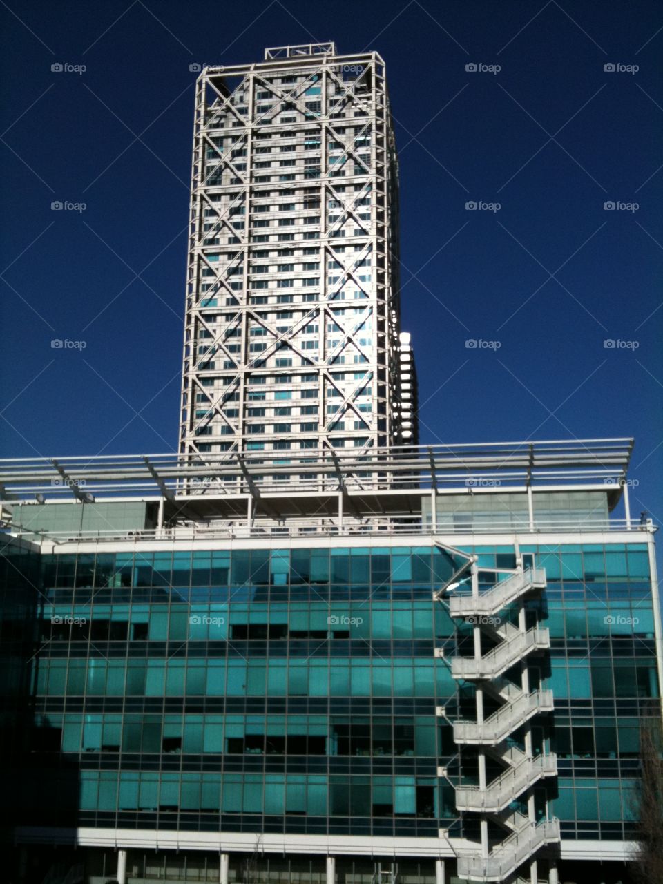 Twin tower Barceloneta