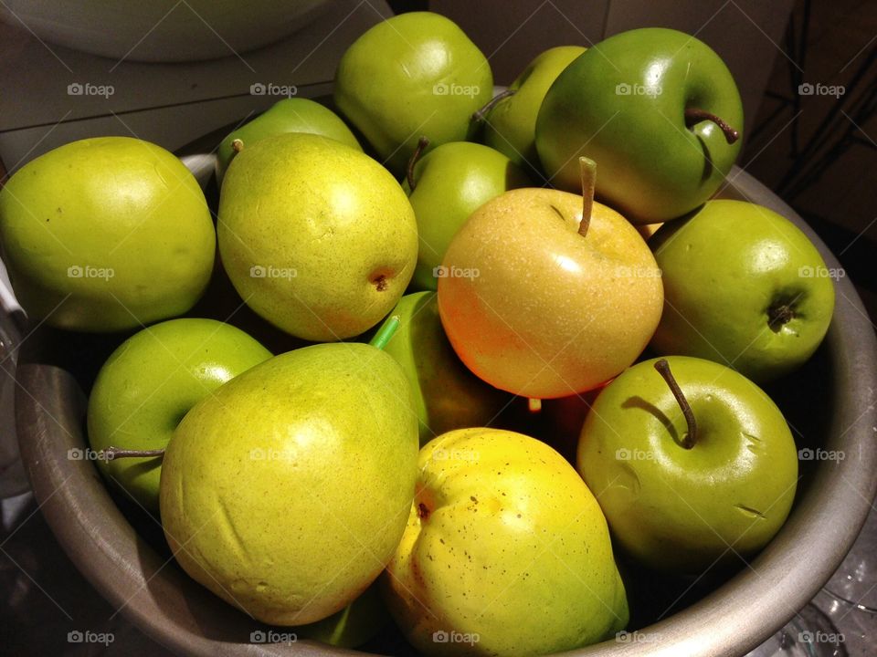 Bowl full of apples. Fruit