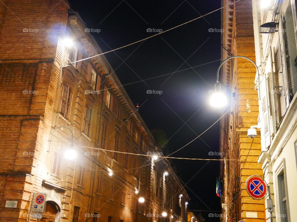 Night in Turin