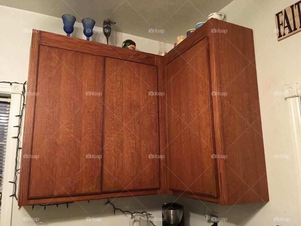 Just wanted to share my cabinets they were in my house when I bought it. Just love the look.