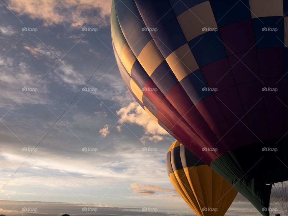 Sunrise balloon launch 