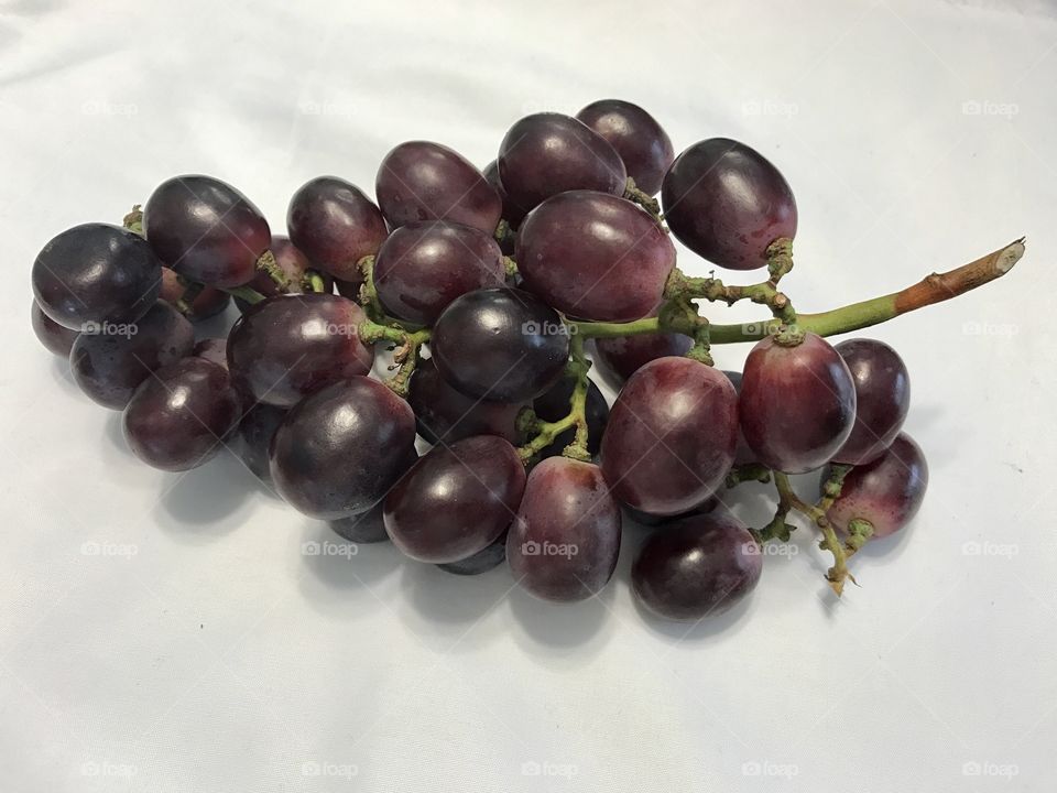 Purple grapes