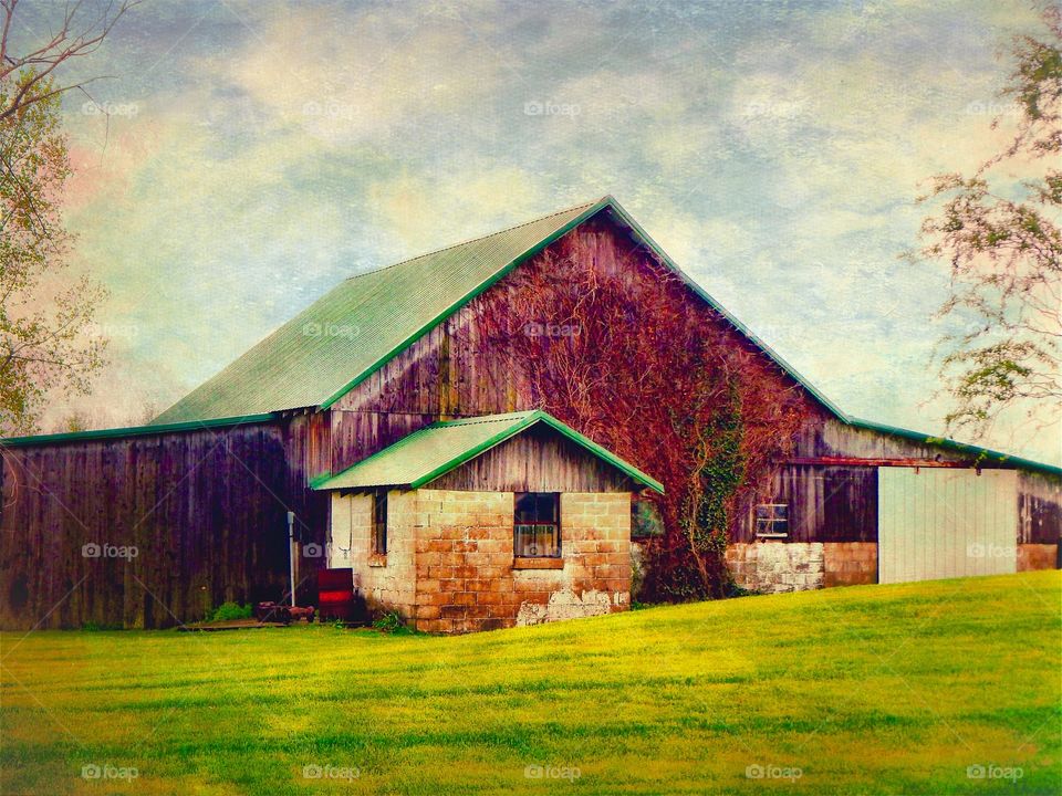 Cool old Indiana barn