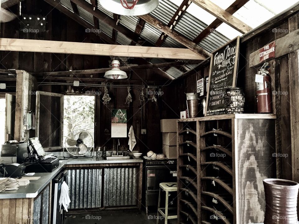 Barn-Style Wine Tasting