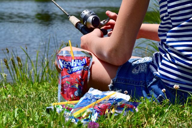Fishing with Kool-Aid Jammers