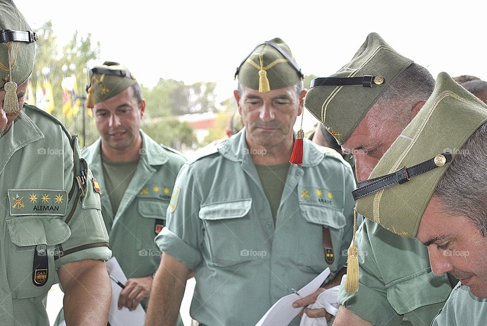 Concurso de paellas celebrado en el acuartelamiento de Recarga IV Bandera de la Legión, con motivo del 20 de Septiembre del 2014 en Ceuta
