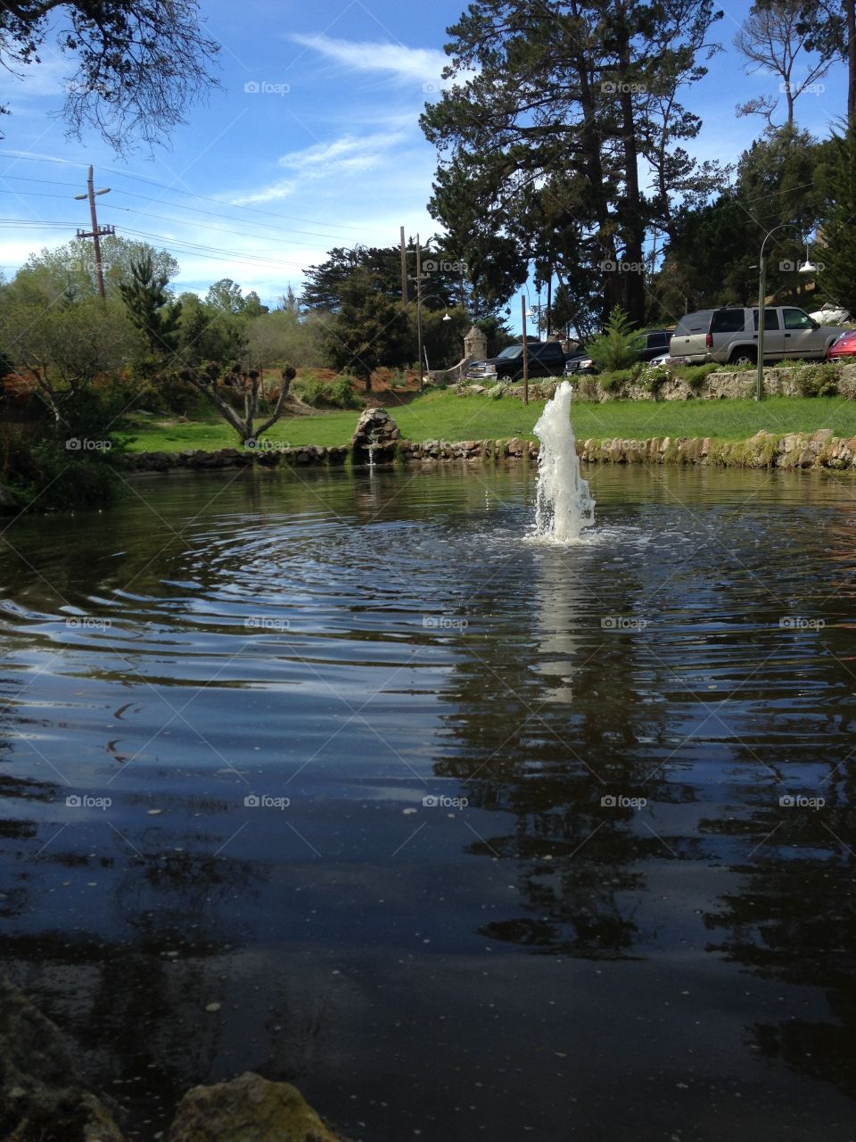 The fountain