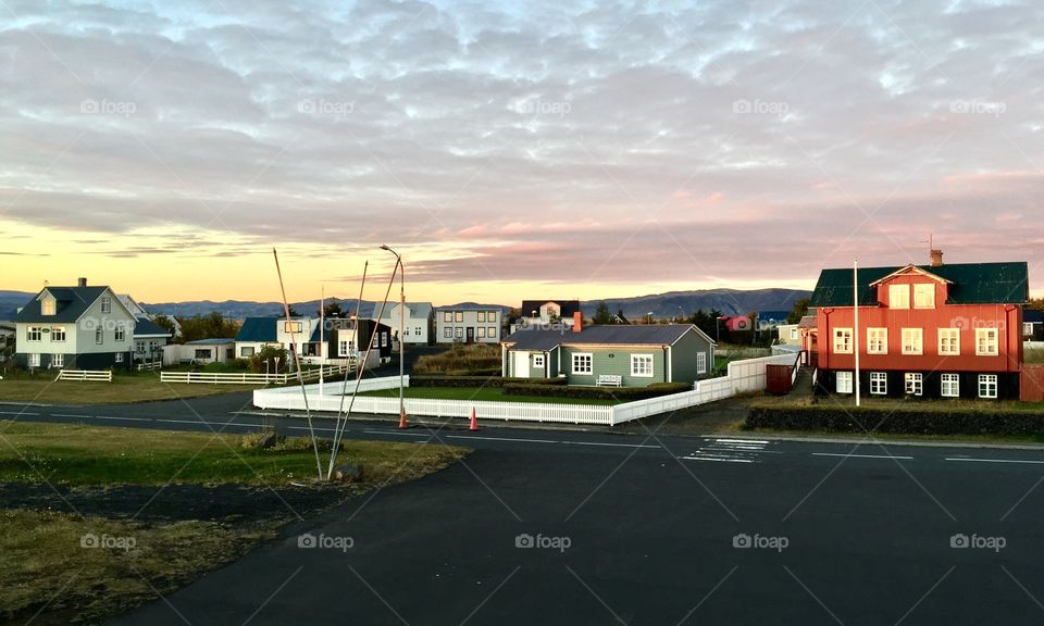 Small village Iceland