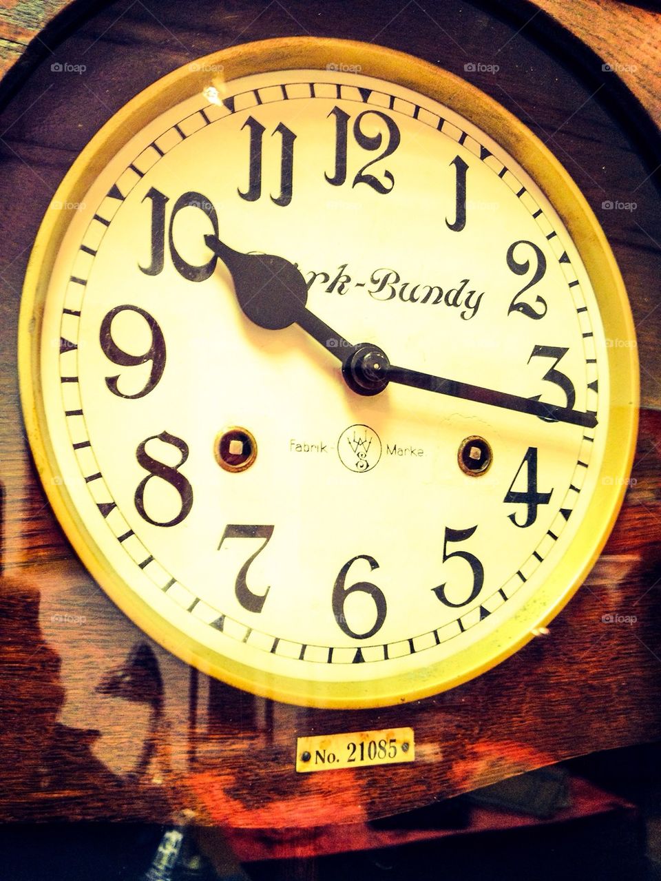 Old vintage wall clock