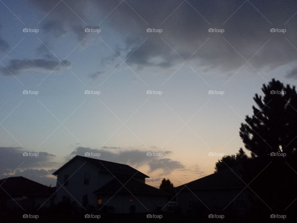 at home in the clouds