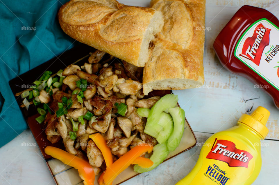 Marinated Asian chicken 