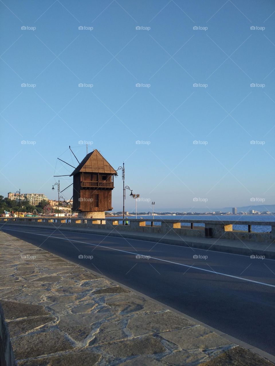 Old mill in Nessebar