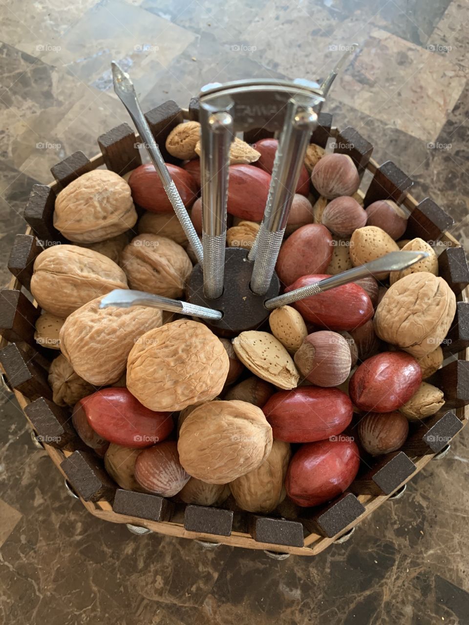 Bowl of nuts 