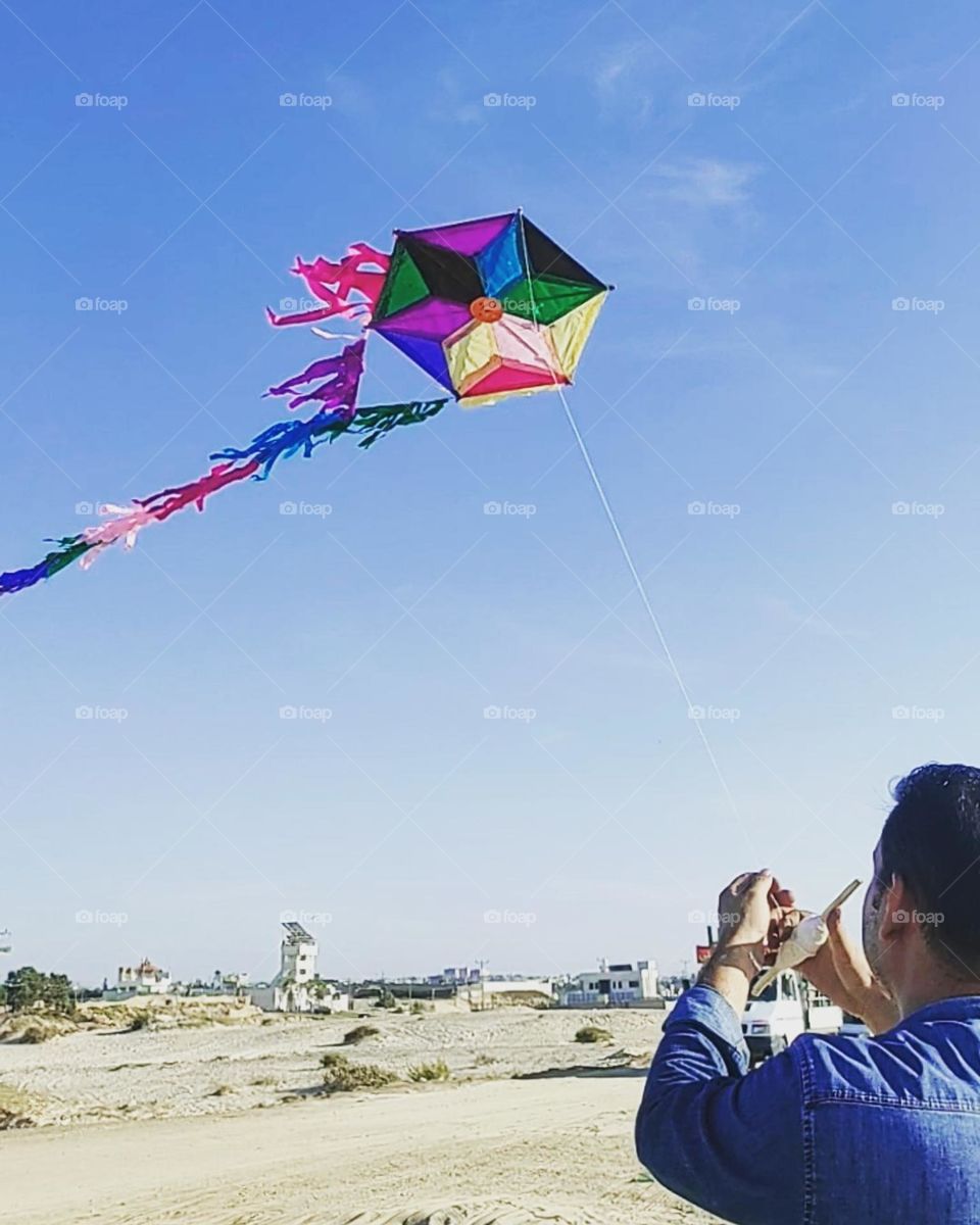 I made this frisbee myself and relived the wonderful childhood atmosphere