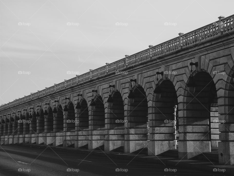 Colonnade. Colonnade in Paris