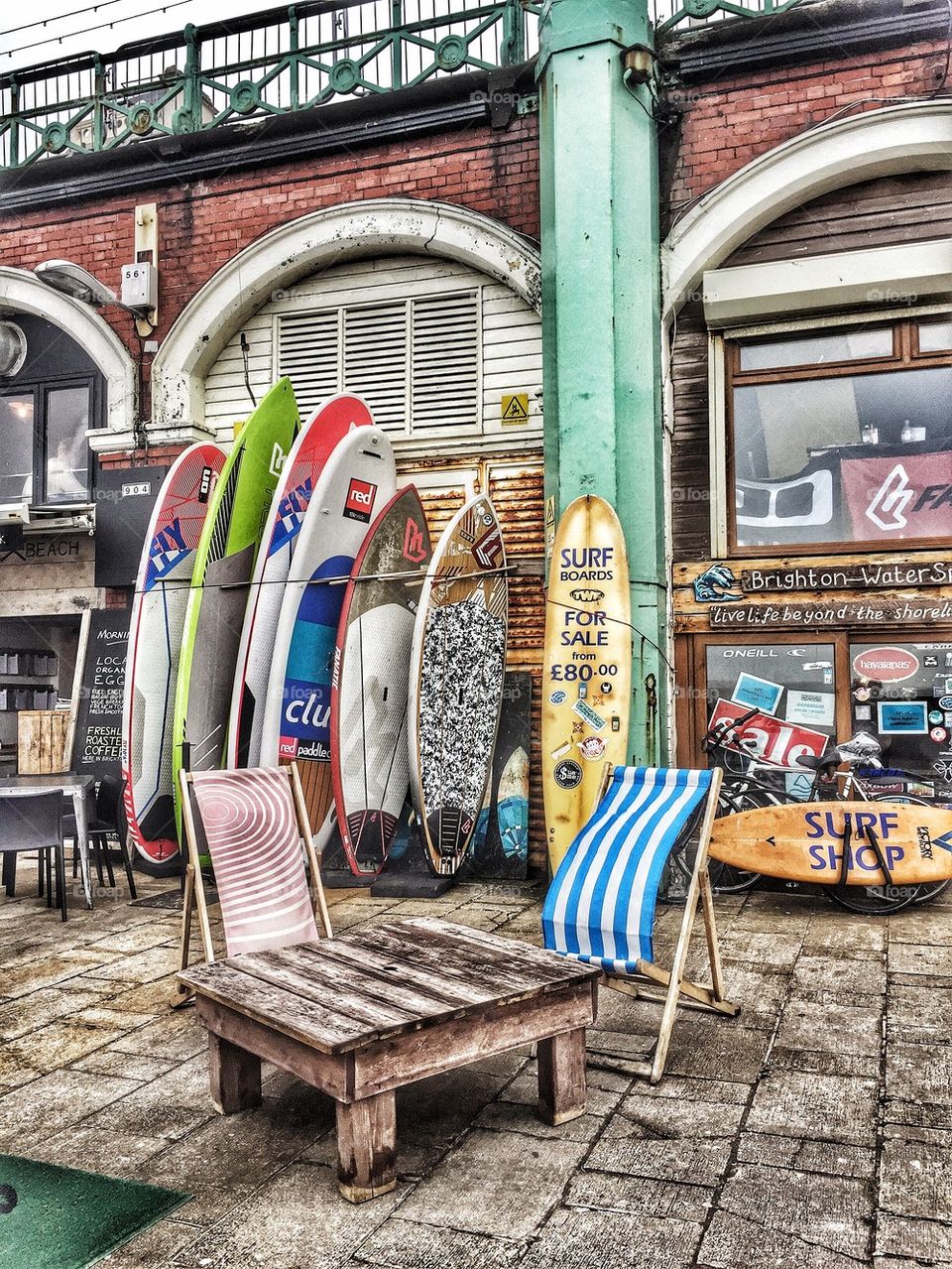 Surf shack in brighton