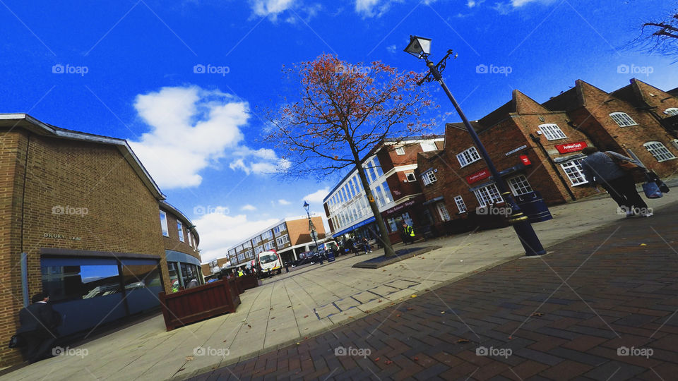 Street. High street shopping 