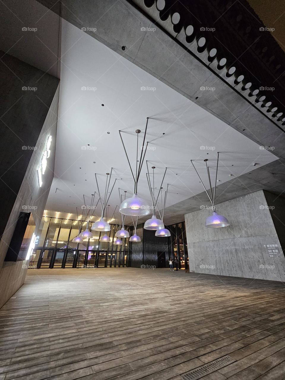 M+ Museum entrance - Hong Kong West Kowloon Cultural District