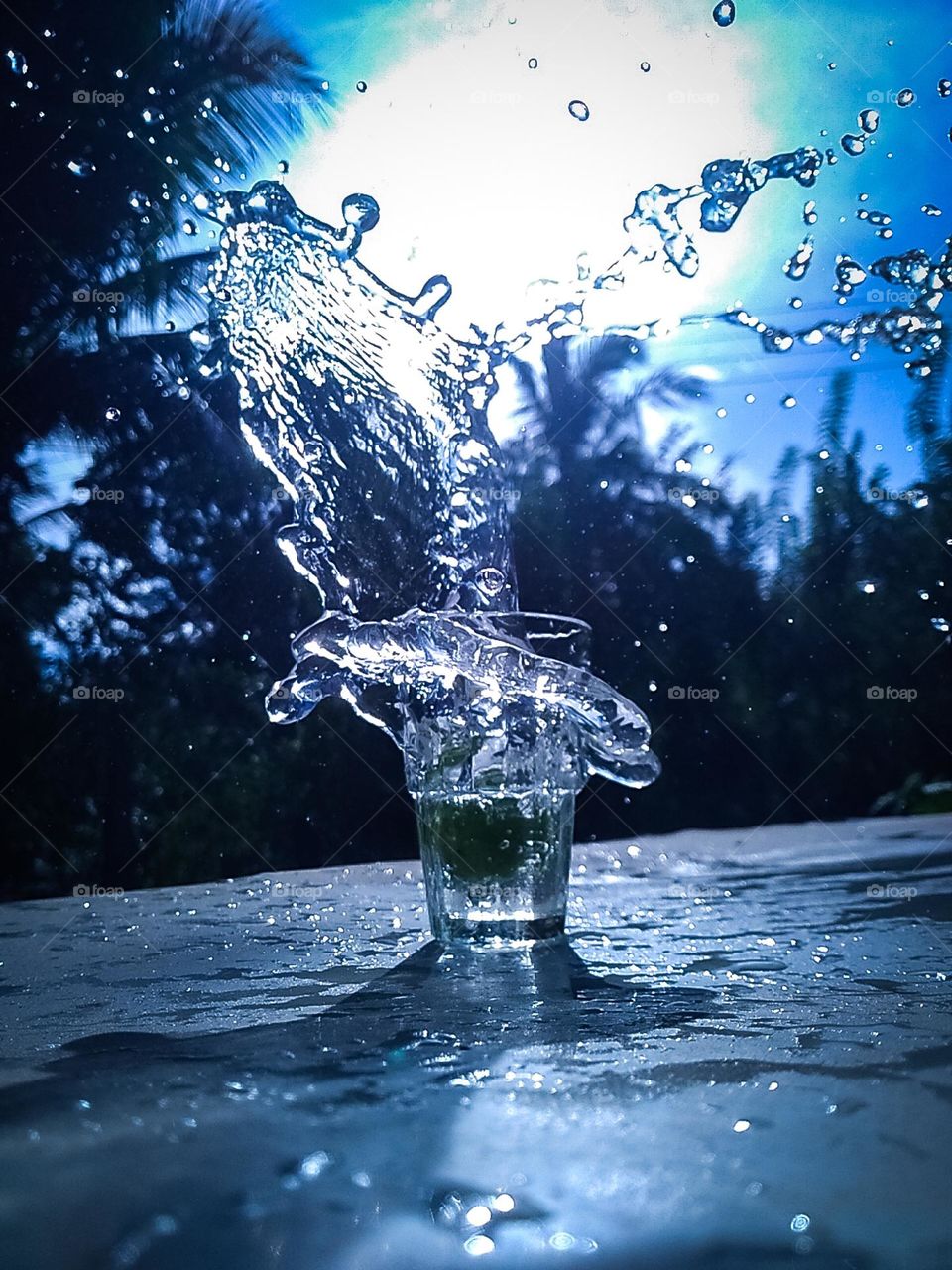water glass