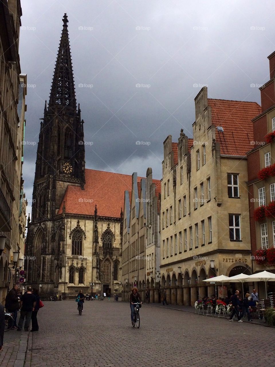 A Rainy Day in Muenster